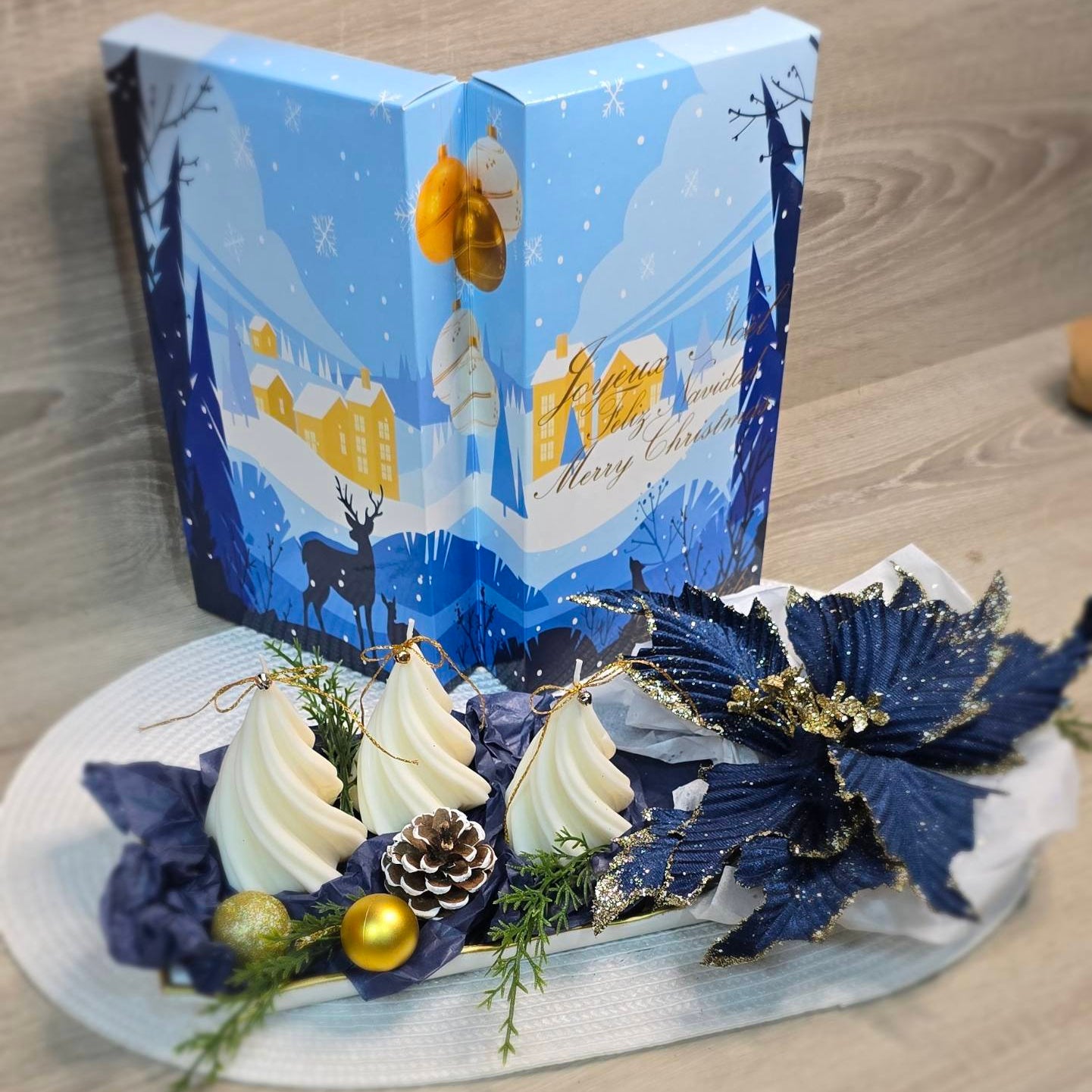 Подаръчна кутия "Сладко отброяване до Коледа" 147 лв / 75.16€ ⬇️