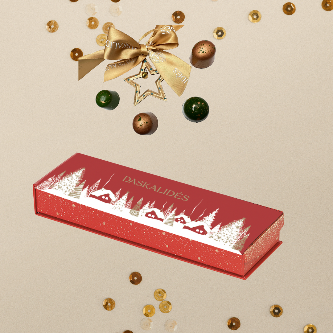 Двуредна бонбониера Daskalidès Black Sea с магнитно капаче 49.90 лв / 25.51 €