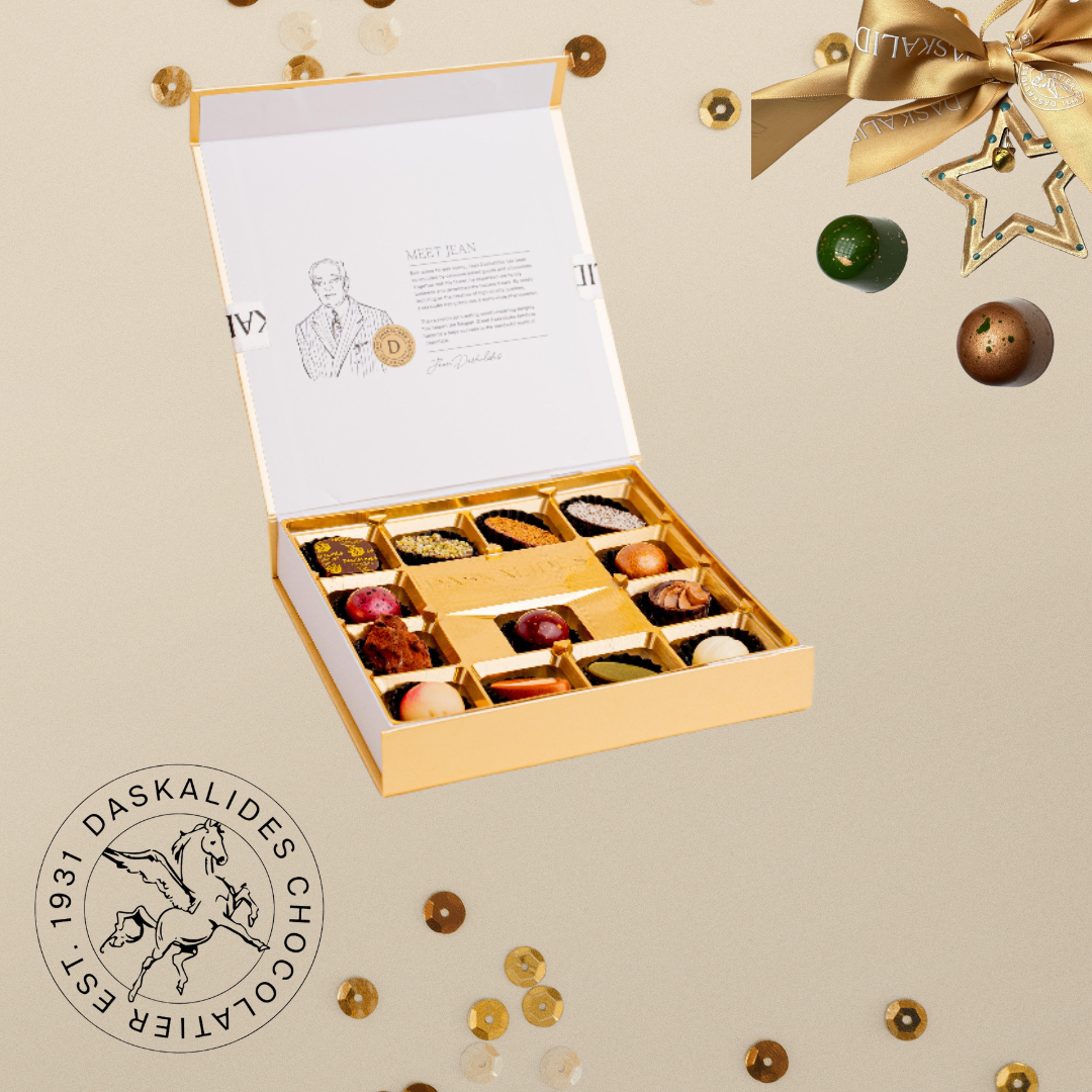 Новогодишна бонбониера Daskalidès Black Sea със златна визия 49.90 лв / 25.51 €