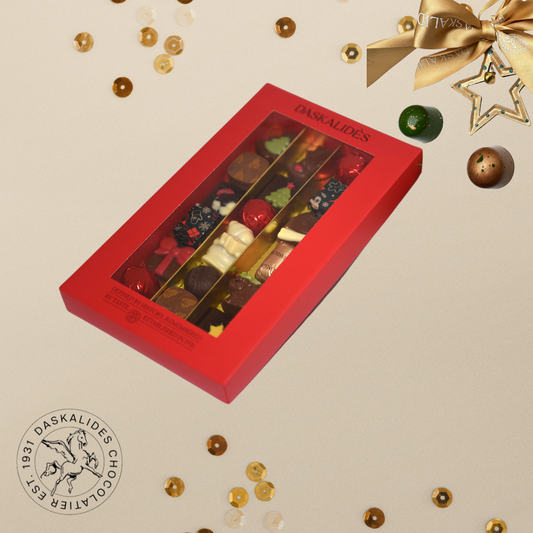 Празнична бонбониера с прозорец  63.00 лв / 32.21 €