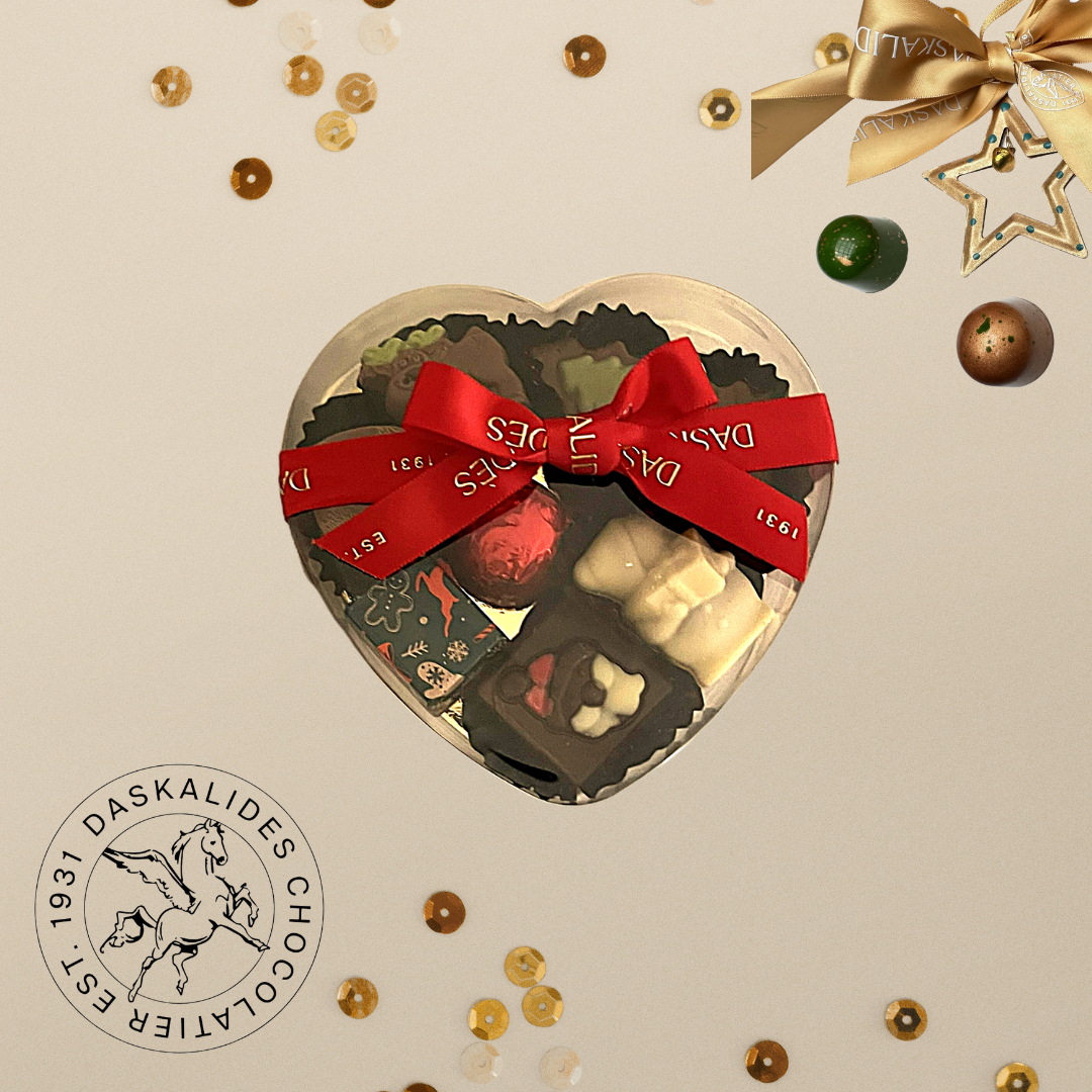 Празнична бонбониера Daskalidès Black Sea с форма на сърце 33.00 лв / 16.87 €