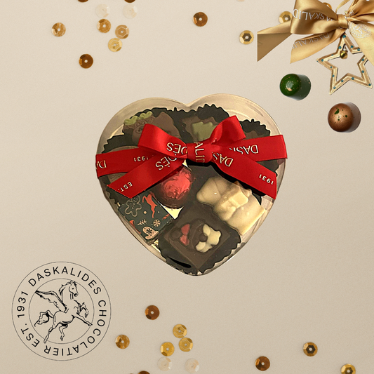 Празнична бонбониера Daskalidès Black Sea с форма на сърце 33.00 лв / 16.87 €