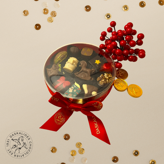 Празнична кръгла бонбониера Daskalidès Black Sea 42.00 лв / 21.47 €