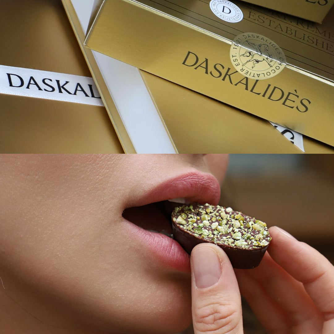 Голяма новогодишна бонбониера Daskalidès Black Sea със златна визия  99.80 лв / 51.02 €