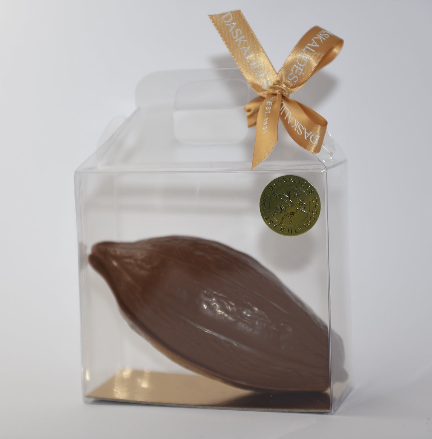🍫Фина шоколадова капсула с ръчно изработени фигури Daskalidès