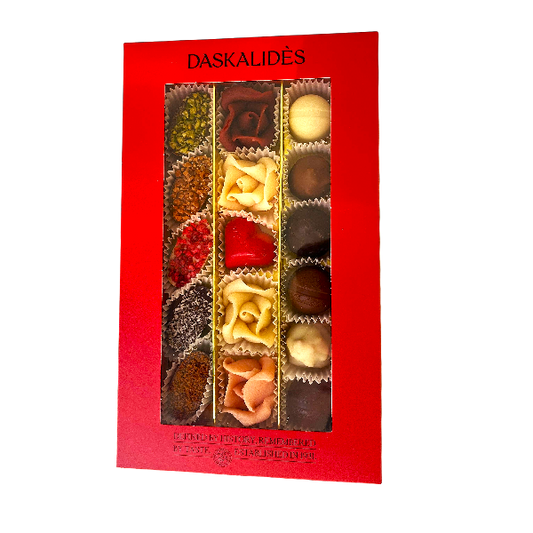 Празнична бонбониера с прозорец