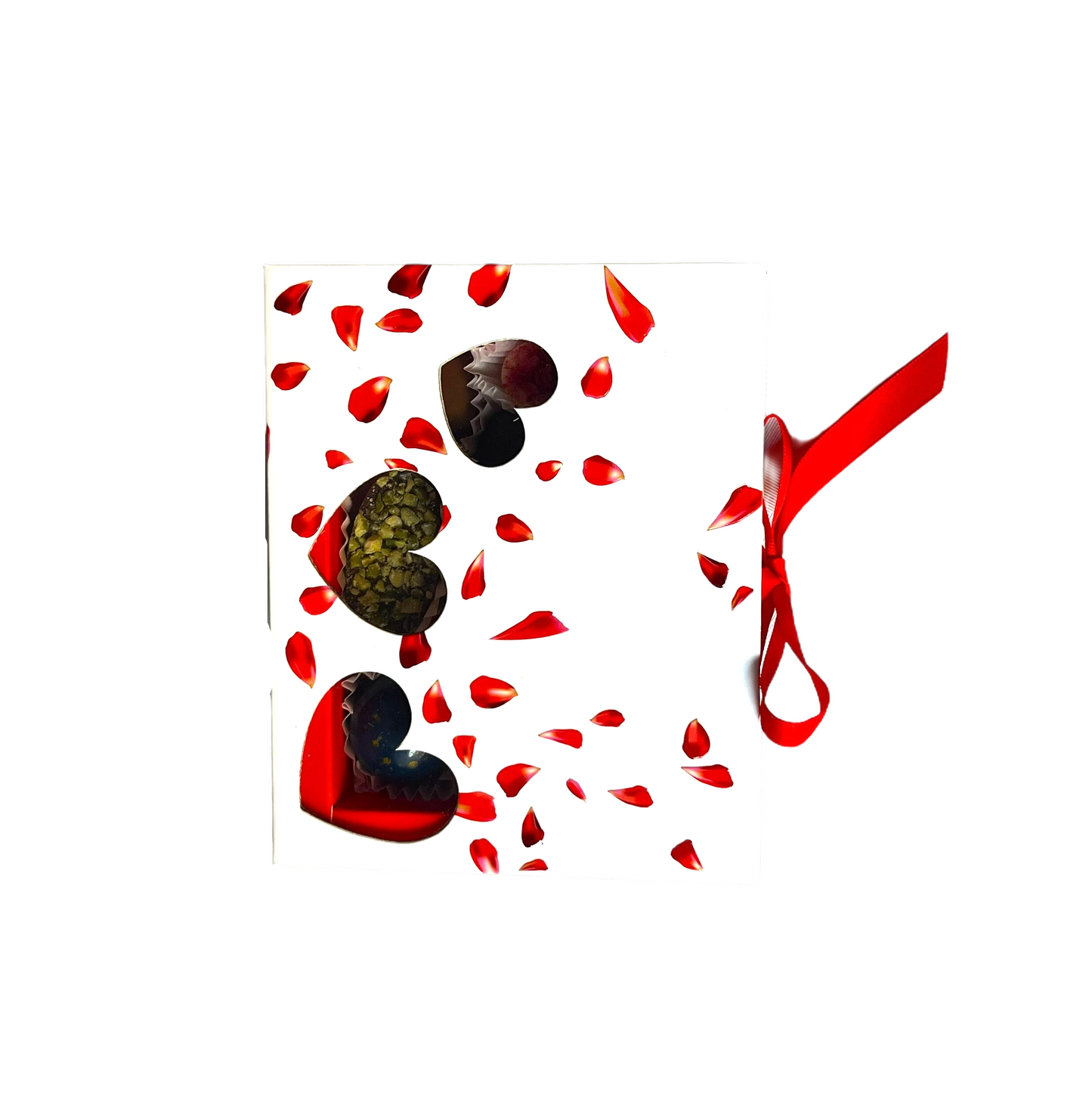 Бонбониера с капаче със сърца