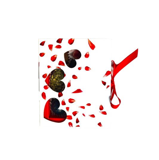 Бонбониера с капаче със сърца