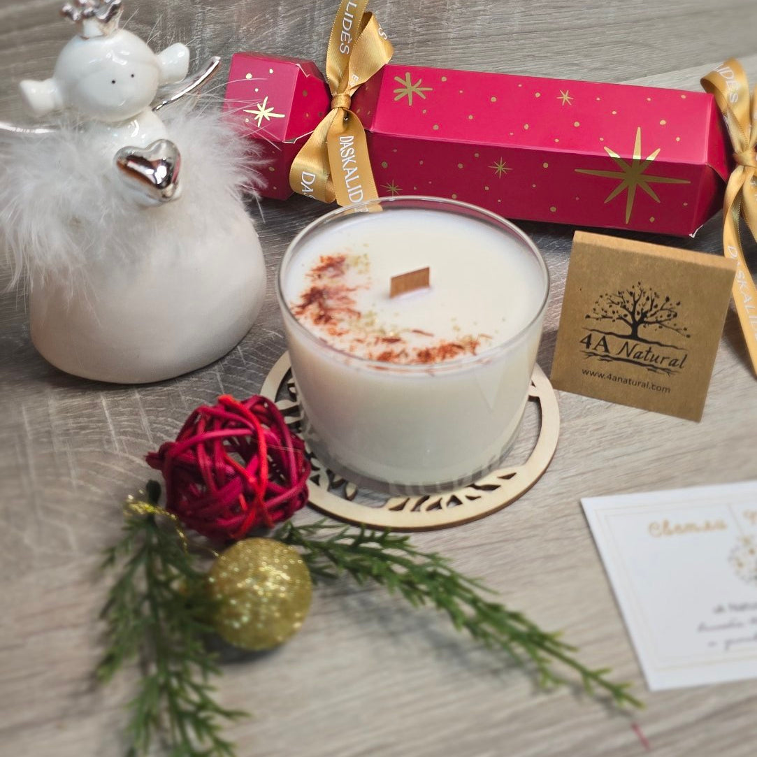 Подаръчен комплект „Подарък за Коледа“ от 4A Naturals с кракер 77.77 лв / 39.76 € ⬇️